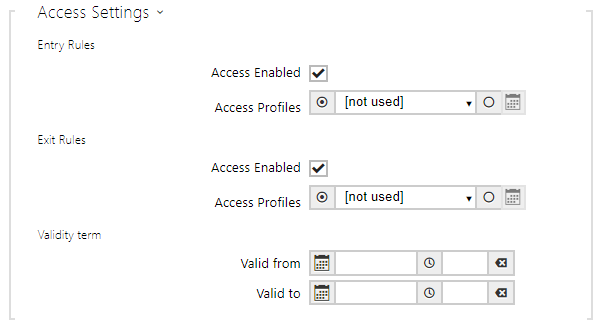 5.2.1 Users - Configuration Manual For 2N IP Intercoms