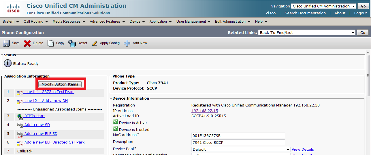 Reg адрес. CUCM. Cisco 7941. Сертификат CUCM. Cisco Call Manager Administration.