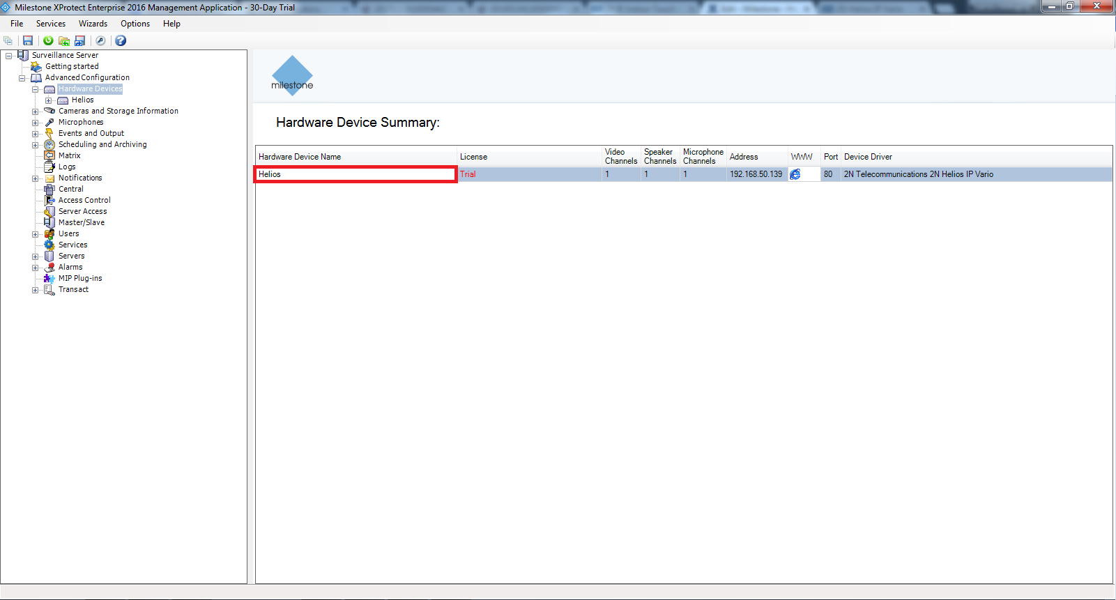 Milestone XProtect Interoperability Manual