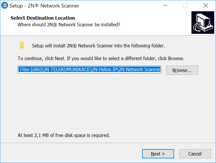 3. 2N LiftIP 2.0 LAN Location via 2N Network Scanner 2N LiftIP 2.0