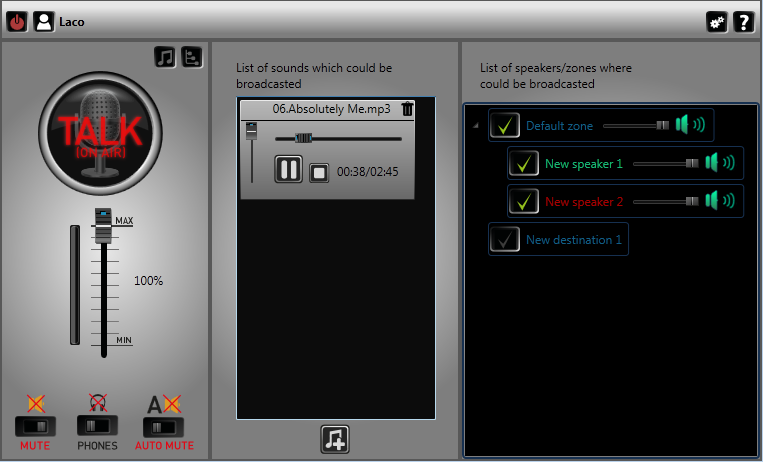2N® IP Audio Console Application - 2N Net Audio Systems